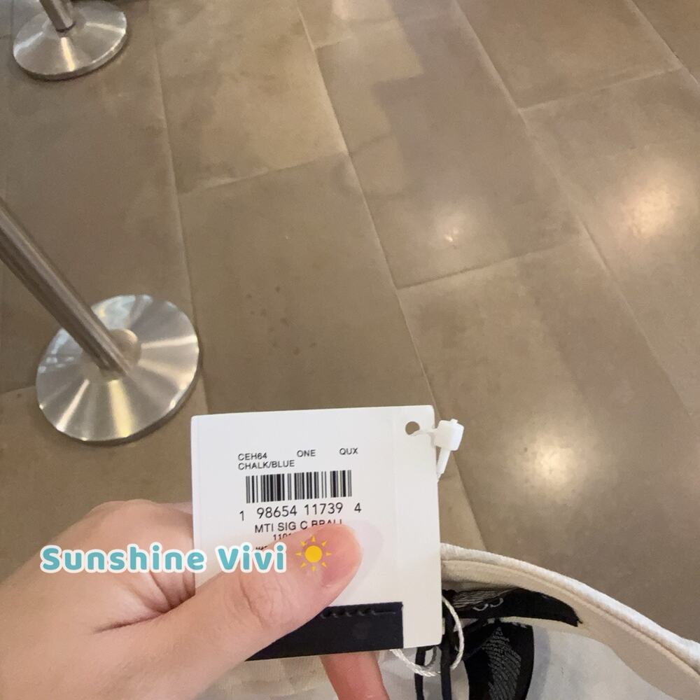 NWT COACH Baseball Signature Hat Unisex chalk blue one size CEH64 - Picture 5 of 5